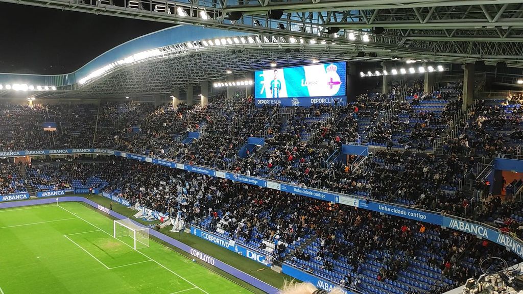 Así sonó la increíble ovación de Riazor a Lucas Pérez en su regreso