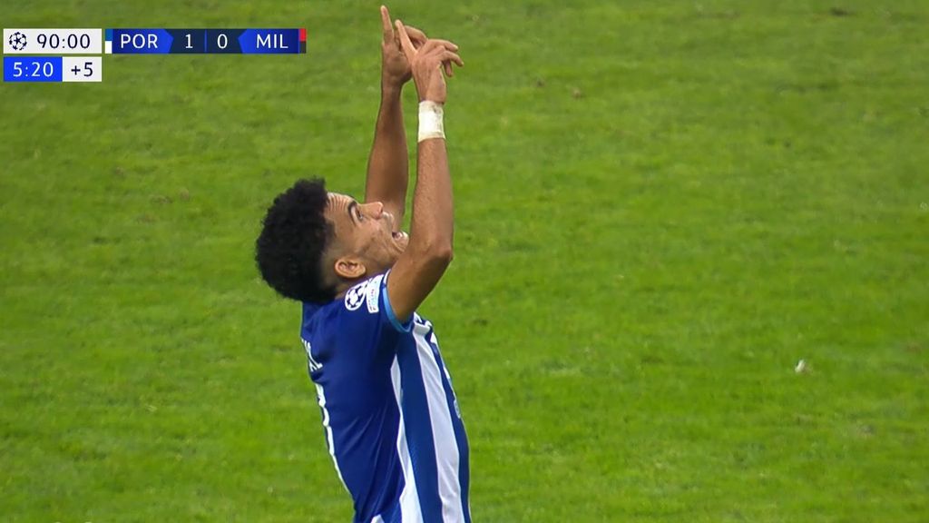 La actuación de Luis Díaz frente al AC Milan en Champions