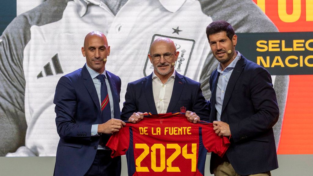 Así fue el primer día de Luis de la Fuente como nuevo seleccionador de España