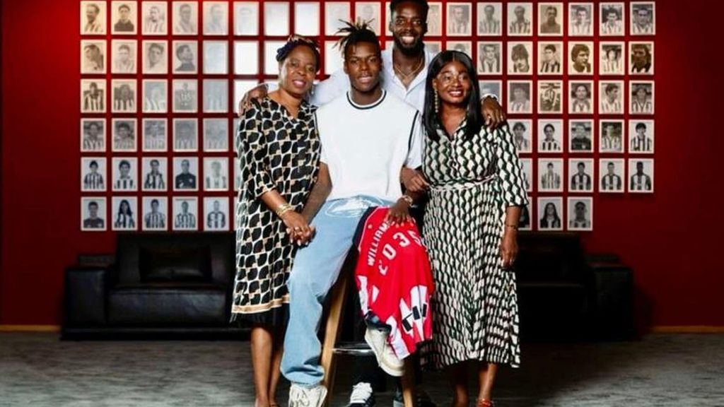 La familia de Nico Williams y la "división" ante su futuro en el Athletic, según Iñaki