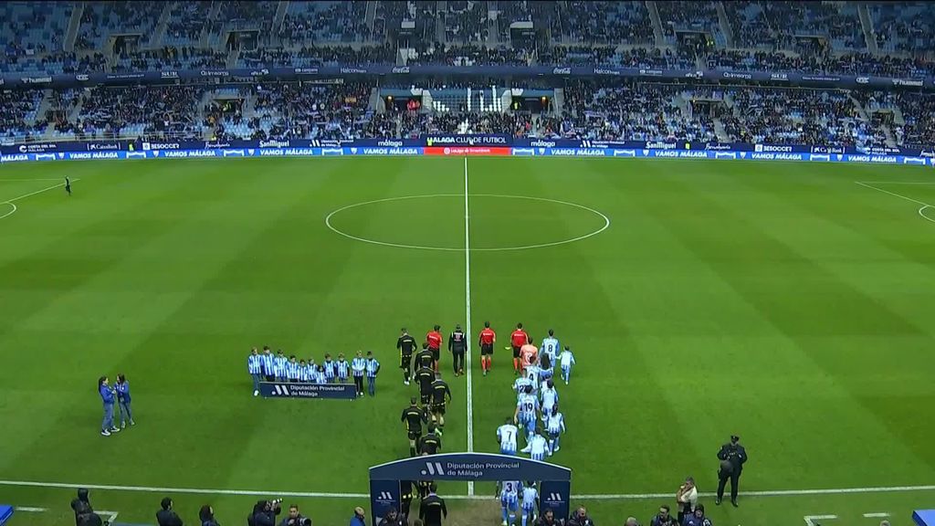 Málaga 0-1 Oviedo: Resumen del partido