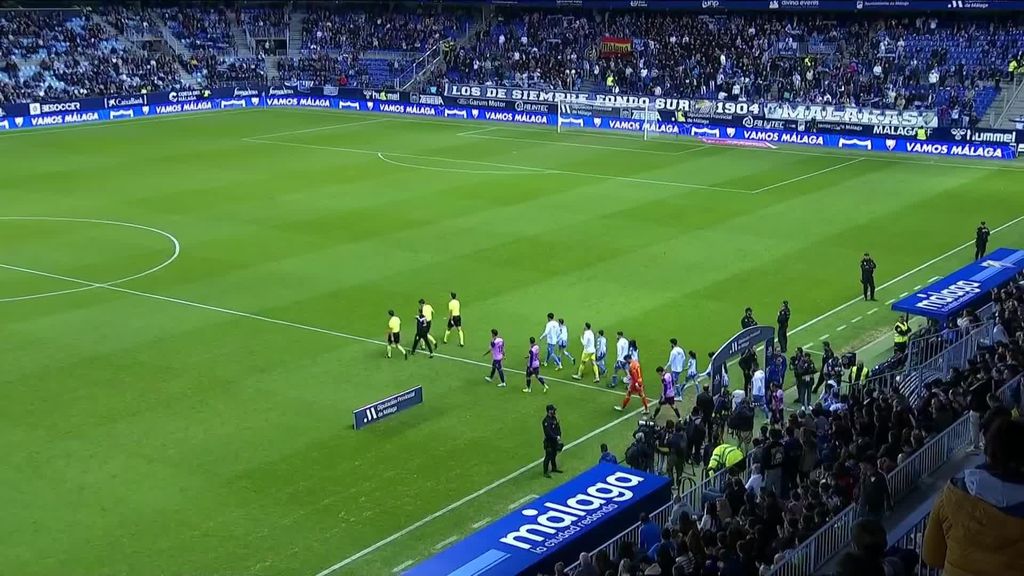 Málaga 1-1 Tenerife: Resumen del partido