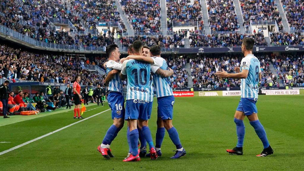Málaga 2-0 Racing de Santander: Resumen del partido