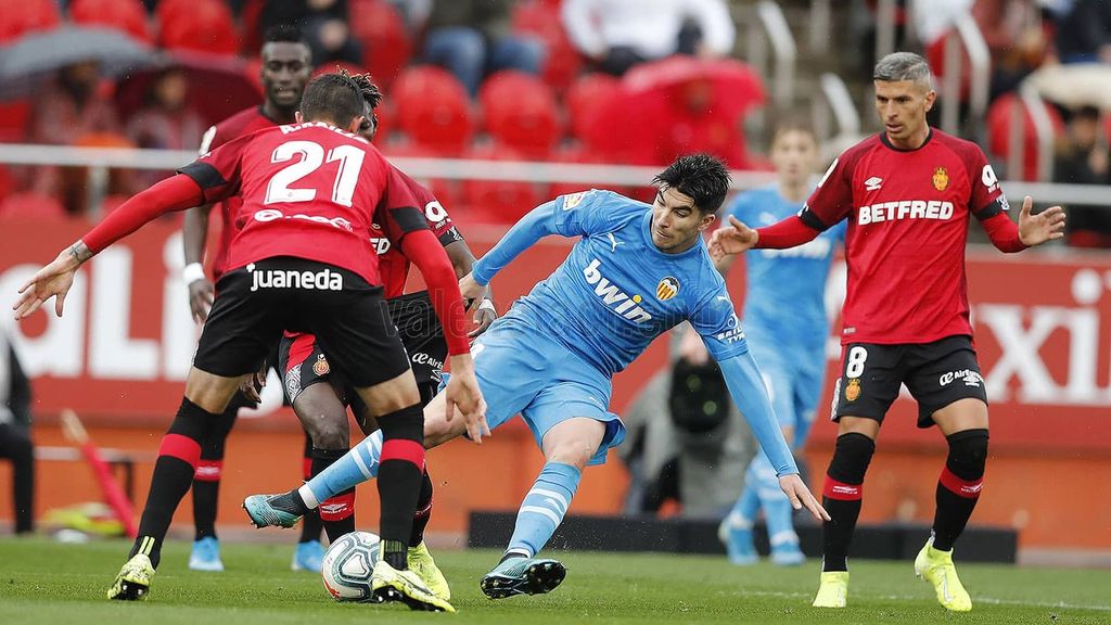 Mallorca-Valencia: Resumen (jornada 20)
