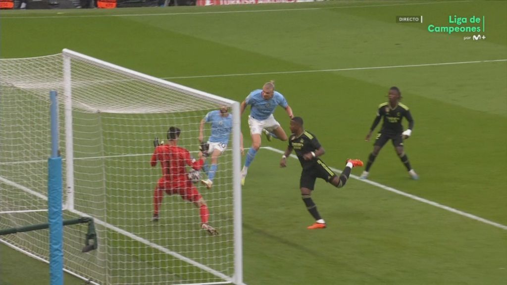 Manchester City 0-0 Real Madrid: Las paradas de Courtois ante Haaland