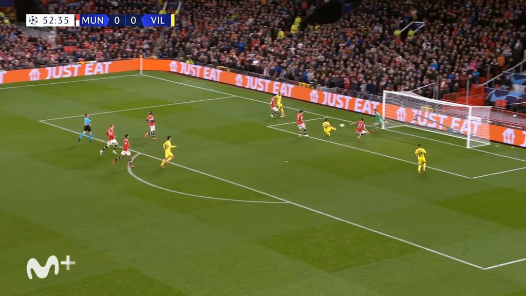 Manchester United 0-1 Villarreal: Gol de Paco Álcacer