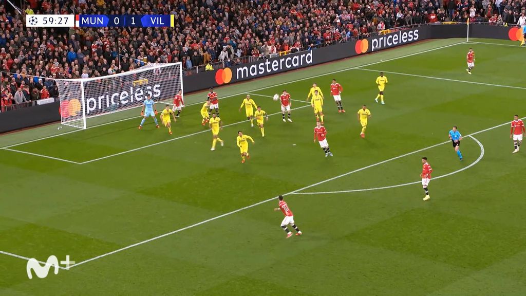 Manchester United 1-1 Villarreal: Gol de Telles