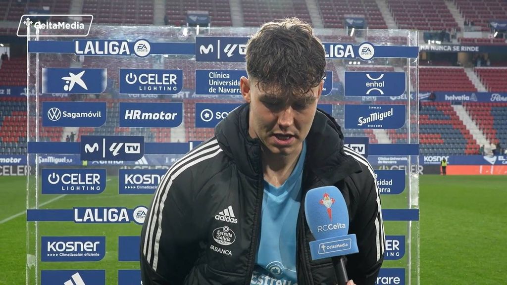 Manquillo, Larsen y Unai Núñez analizan la victoria del Celta ante Osasuna