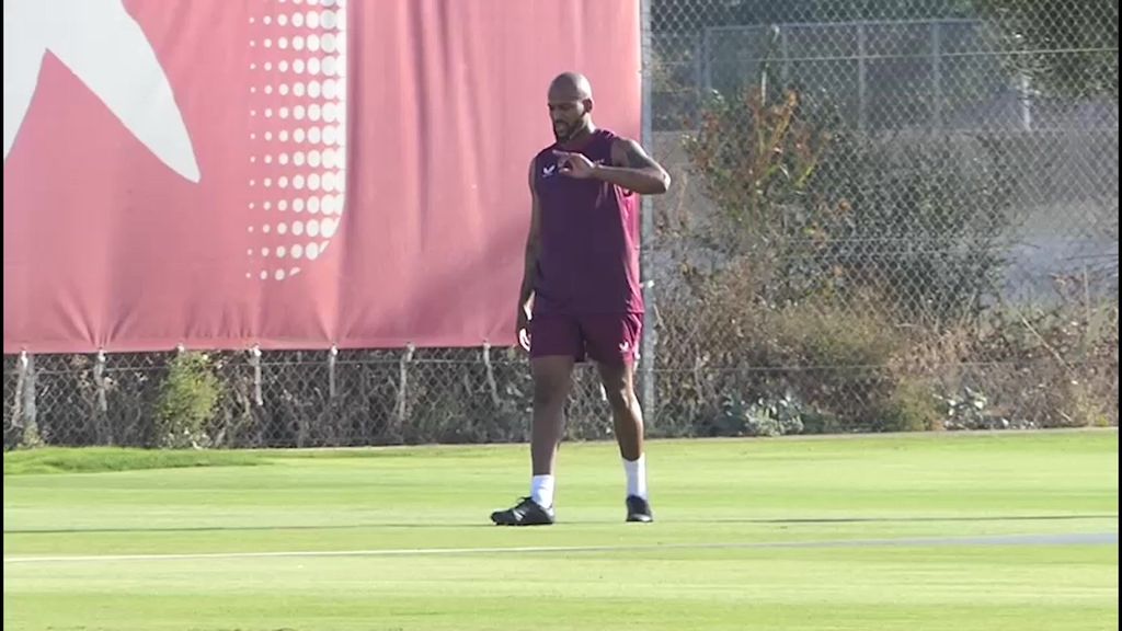 Marcao entrena al margen del grupo