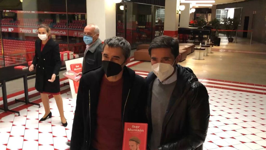 Marcelino con Ernesto Valverde