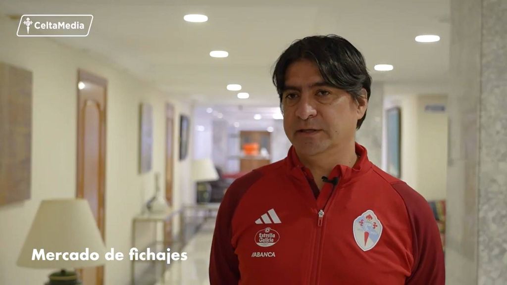 Marco Garcés explica el método de fichajes que quiere implantar en e Celta