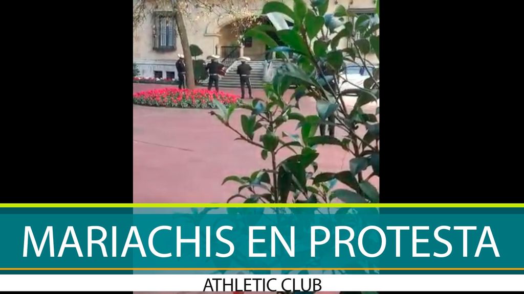 Mariachis en Ibaigane