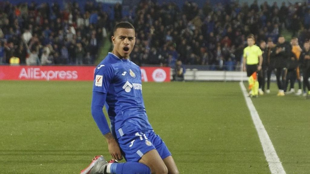 Bordalás defiende a Mason Greenwood: "Está portándose bien"