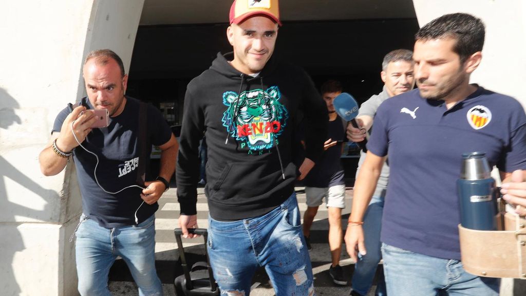 Llegada de Maxi Gómez a Valencia