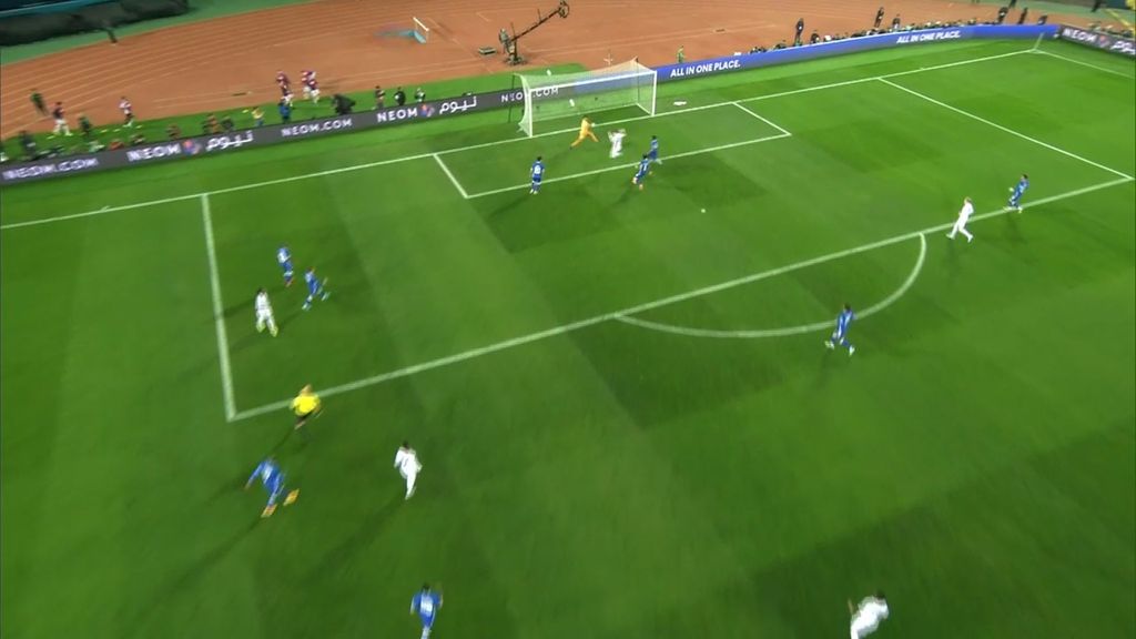 (Mediaset) Benzema se asocia con Vinícius para marcar el 3-1 en la final del Mundial de Clubes