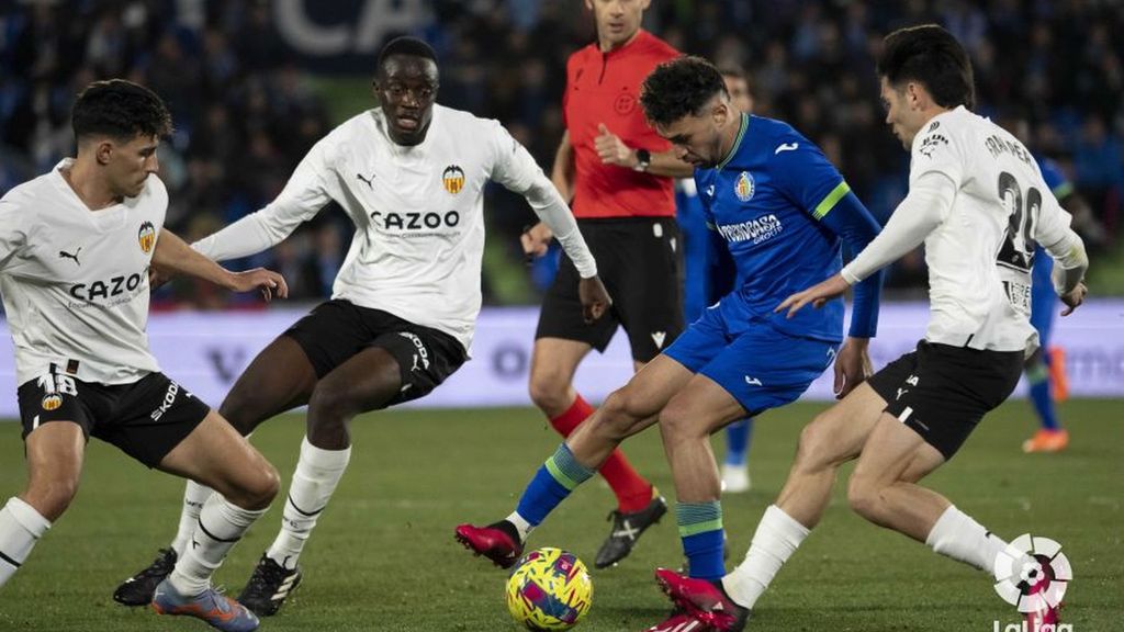 Getafe 1-0 Valencia: Resumen del partido