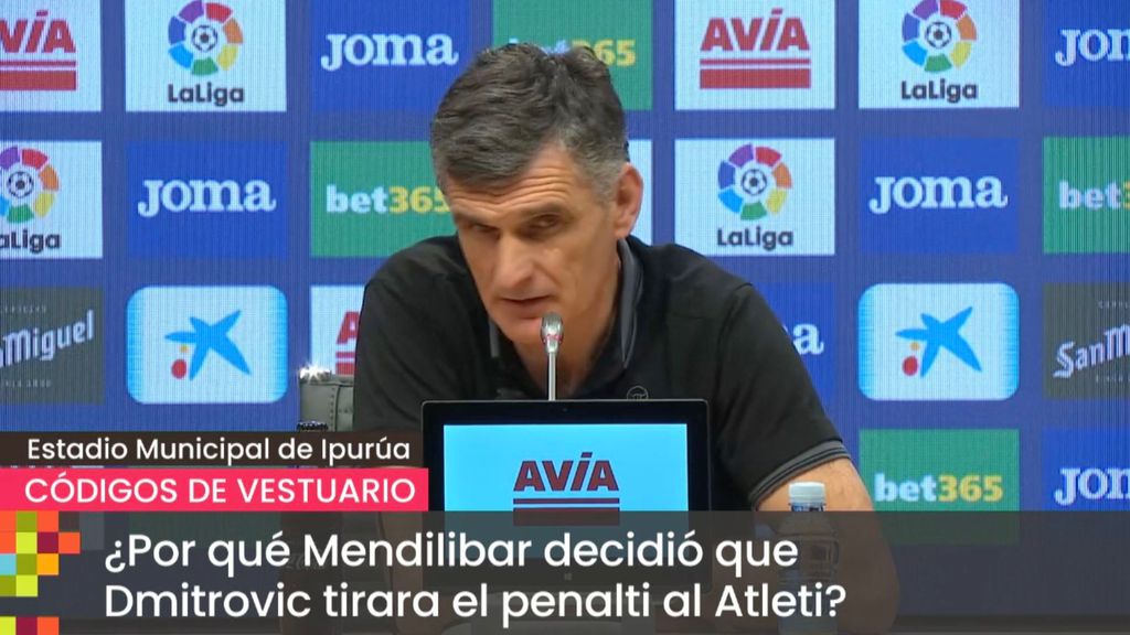 Mendilibar, la elección de Dmitrovic como lanzador de penaltis y su confirmación