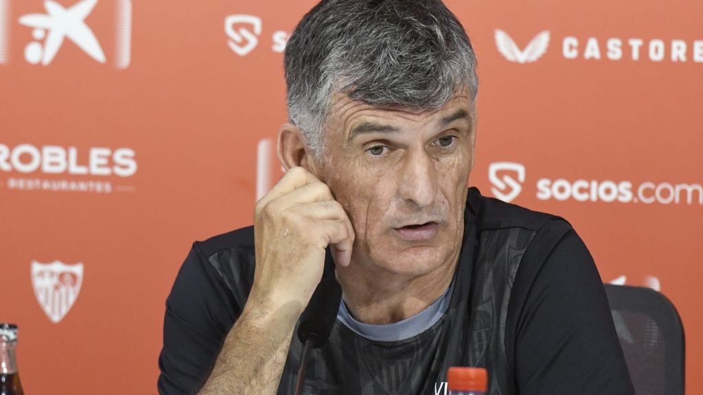 Mendilibar analiza el estado de las entradas y las salidas del Sevilla el último día del mercado de fichajes de verano