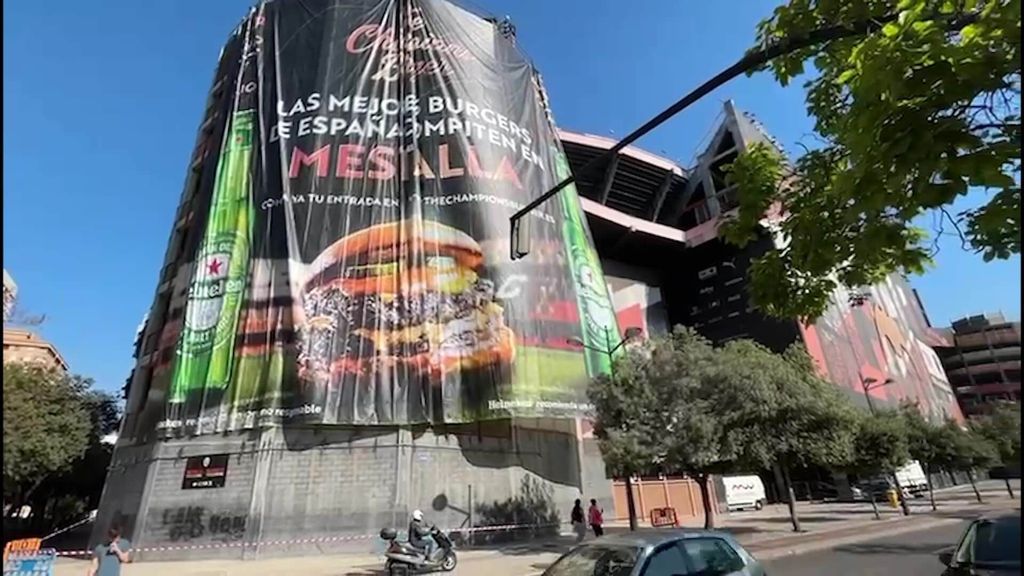 'The Champions Burger' llega a Mestalla
