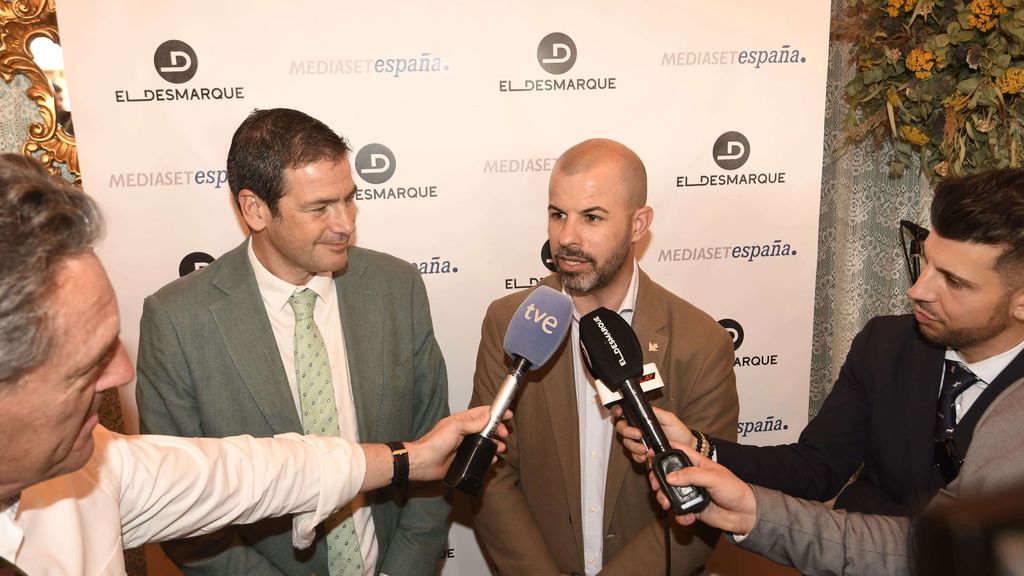 Ramón Alarcón y Manu Fajardo valoran la temporada del Betis en la feria de Sevilla