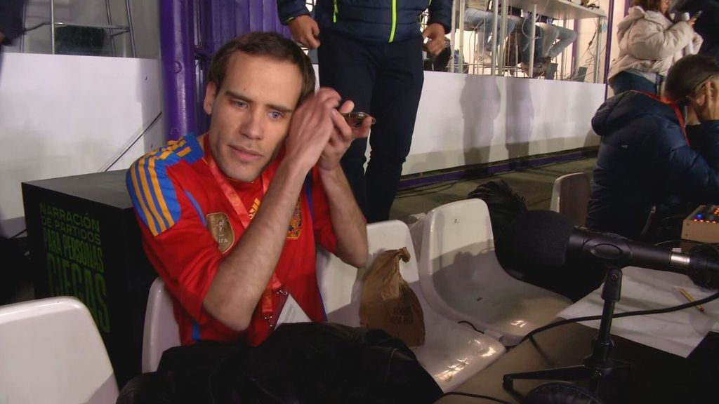 Miguel Fernández, ejemplo y superación para narrar los partidos