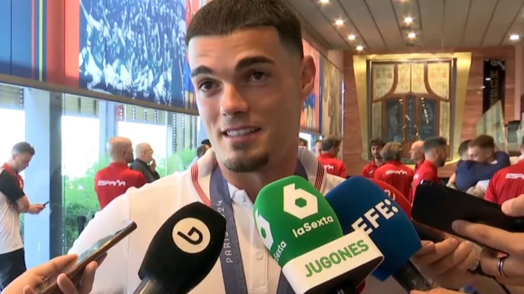 Miguel Gutiérrez, emocionado por el fin de una etapa