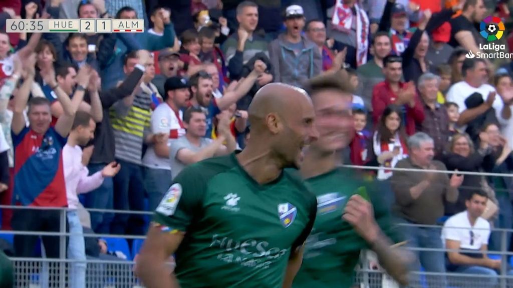Huesca - Almería: Gol 3-1, Mikel Rico (Jornada 28)