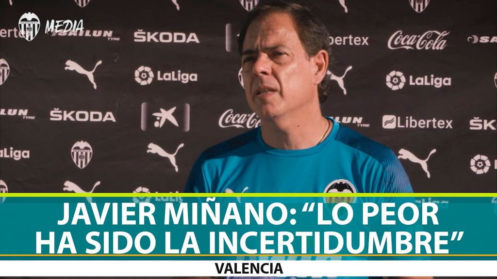 Entrevista a Javier Miñano, preparador físico del Valencia (18-05-2020)