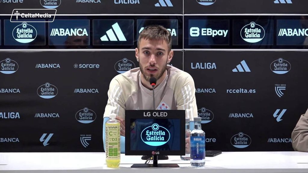 Mingueza en la previa del Celta-Barça: "Nuestra tarea intentar hacer el mejor partido posible"