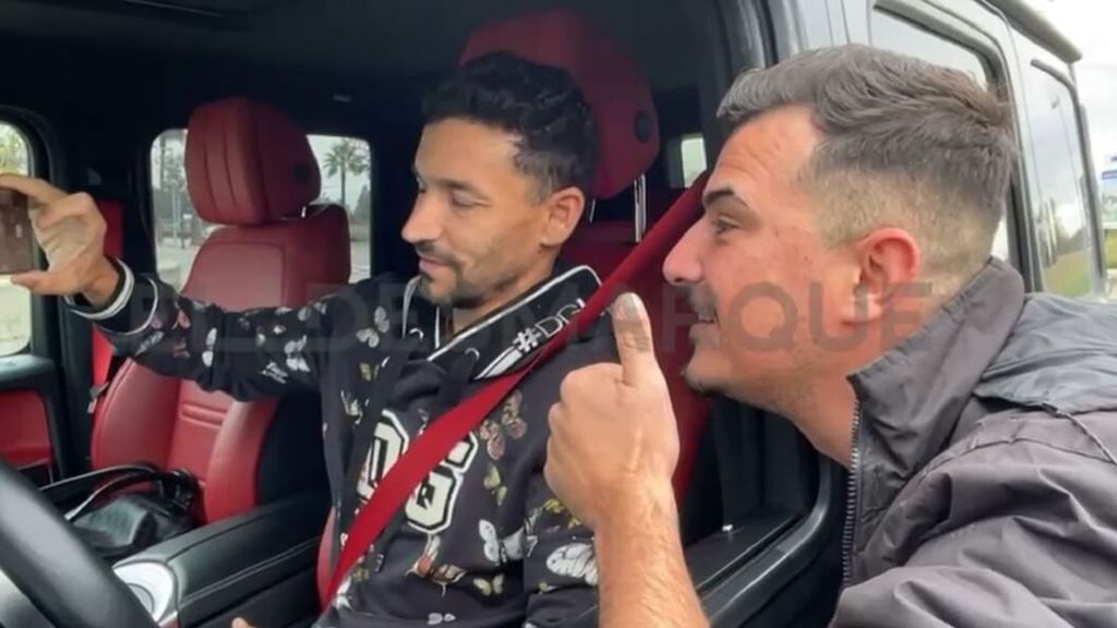 Jordi, del voluntariado de Valencia a Sevilla para conocer a Jesús Navas