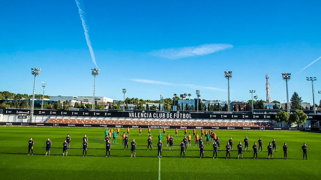 Entrenamiento del Valencia