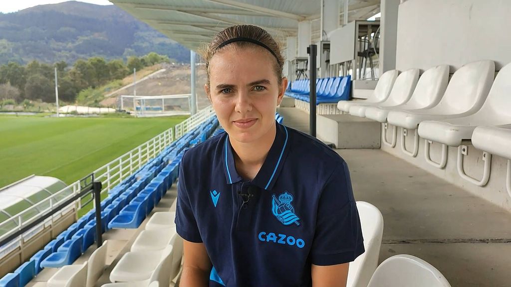 Mirari Uria y Gemma Gili, jugadoras de la Real Sociedad, sobre la Champions y el inicio de la Liga F