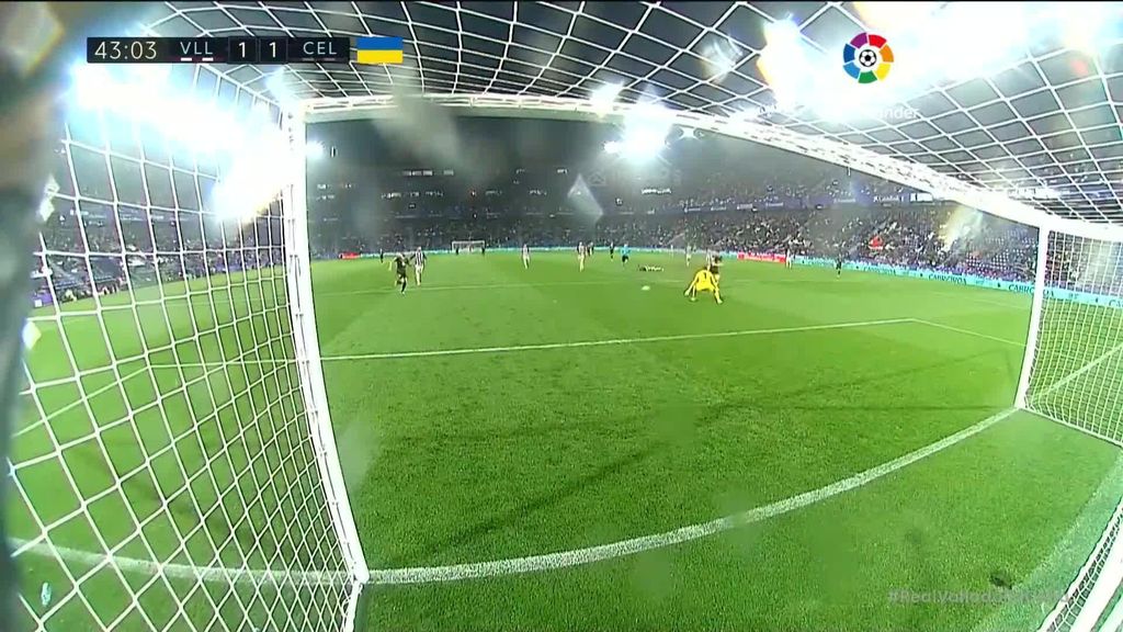 Real Valladolid 1-1 Celta: Gol de Óscar Rodríguez