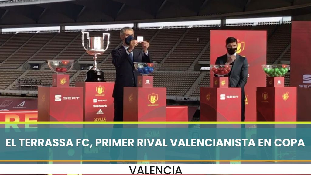 El Terrassa FC, primer rival del Valencia en la Copa del Rey
