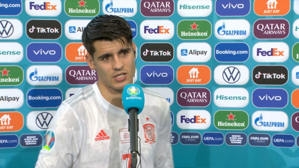 (MEDIASET) Declaraciones de Morata, tras Croacia-España: “Ha habido cosas que no han sido bonitas pero la mayoría de España es genial y está conmigo”