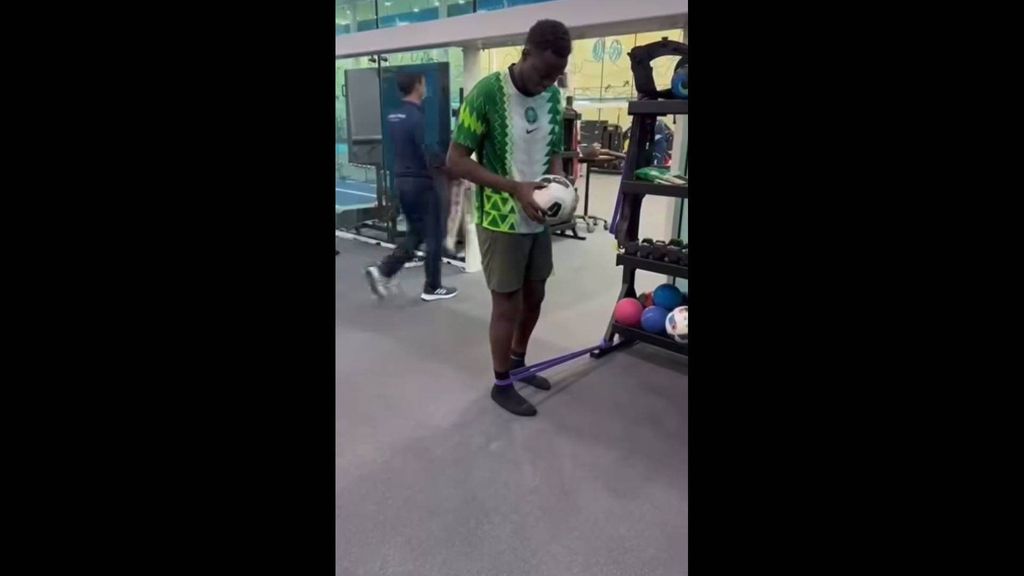 Mouctar Diakhaby continúa con la recuperación de su lesión de rodilla