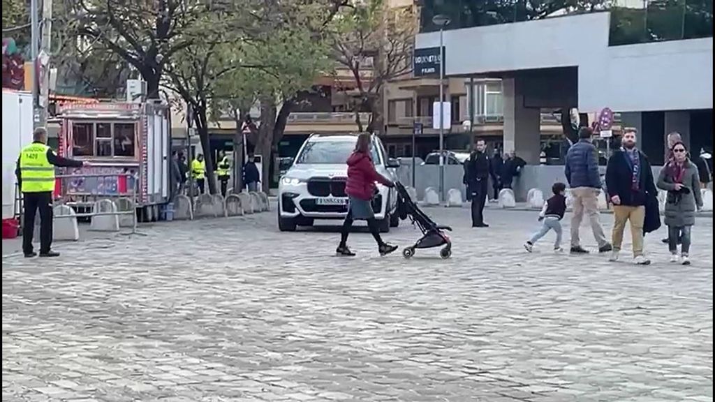 Mucha seguridad en la previa del Sevilla-Villarreal