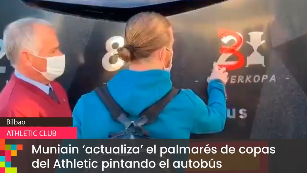 Muniain actualiza el palmarés del autobús del Athletic
