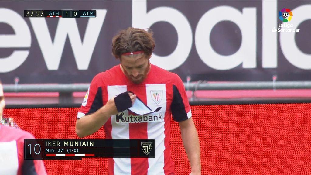 Athletic 1-0 Atlético: Gol de Muniain