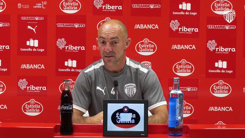 Munitis, entrenador del Lugo: "El Ibiza o el Deportivo a nivel económico van a otro nivel"