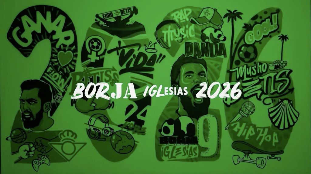 "Gracias por dejarme seguir soñando": el video con el que Borja Iglesias celebra su renovación con el Betis hasta 2026