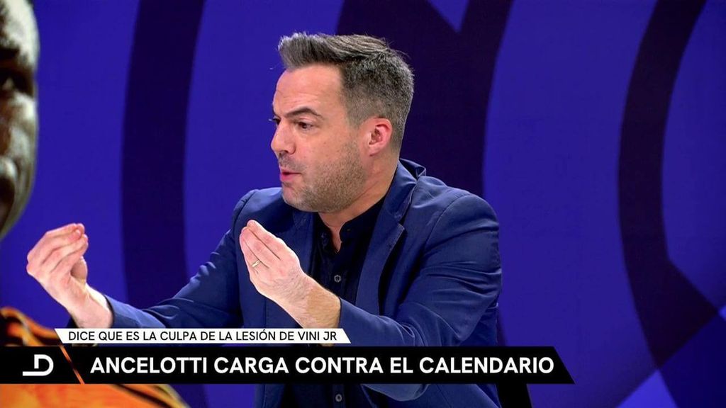 Nacho Peña, sobre Ancelotti: "Está harto de que le traten como a un principiante"