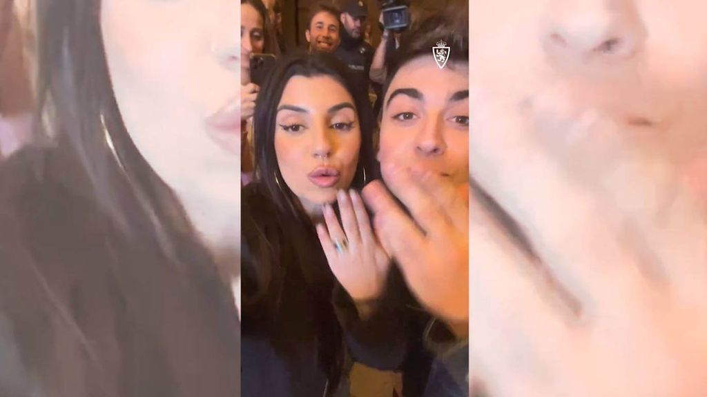 Naiara y Juanjo de operación triunfo harán el saque de honor este domingo en La Romareda