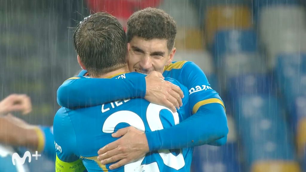 Nápoles-Leicester: Resumen del partido