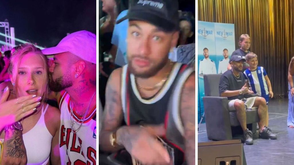 Neymar lo da todo en su crucero: del desfase a su gesto con unos niños