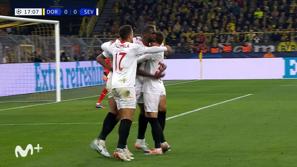 Borussia Dortmund 0-1 Sevilla: Gol de Nianzou