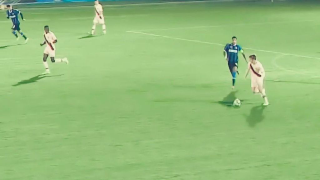 Así juega Nico González, una de las grandes promesas de La Masía