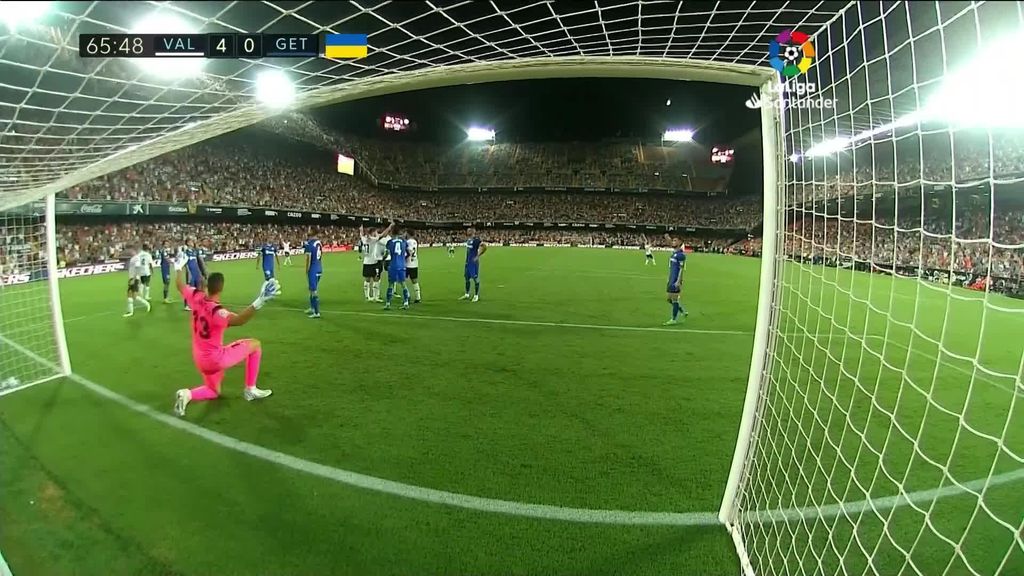 Valencia-Getafe: 4-0 Nico González