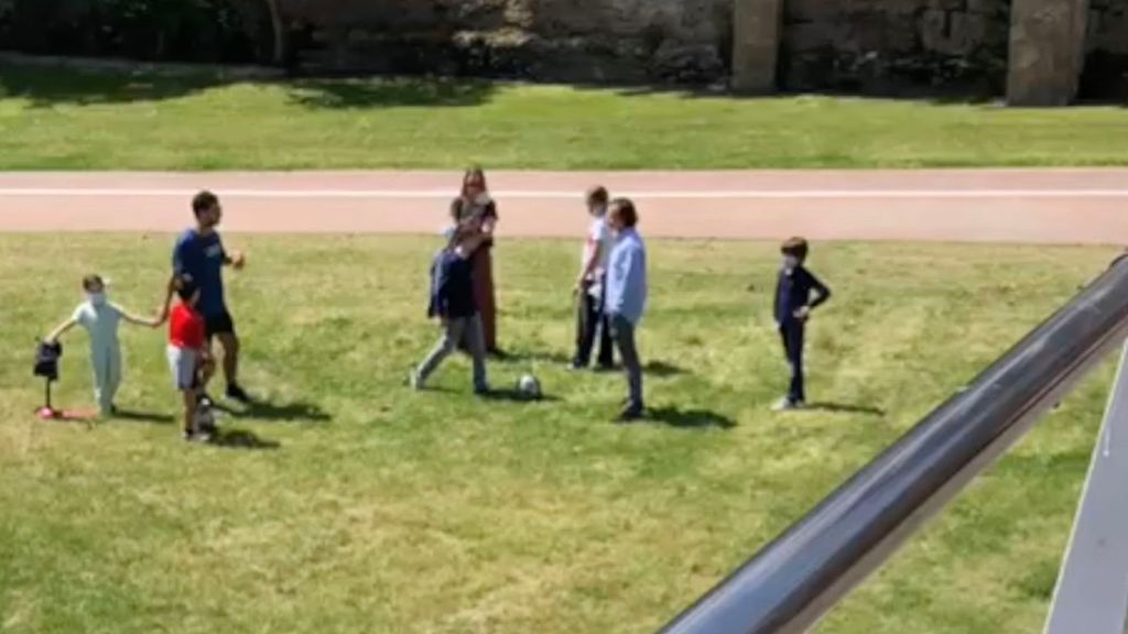 Las polémicas imágenes del desconfinamiento de los niños