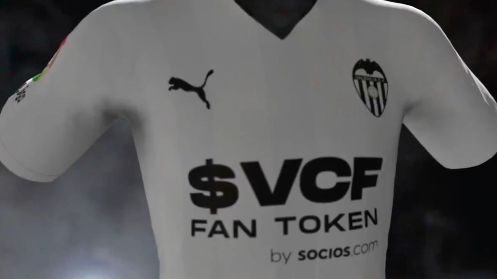 El Valencia ya tiene logo para su camiseta: lucirá su propia criptomoneda o Fan Token